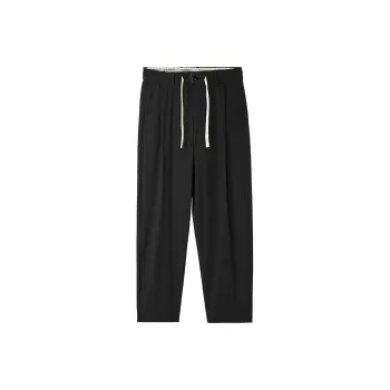 HLA Casual Pants Men Black Plaid 28