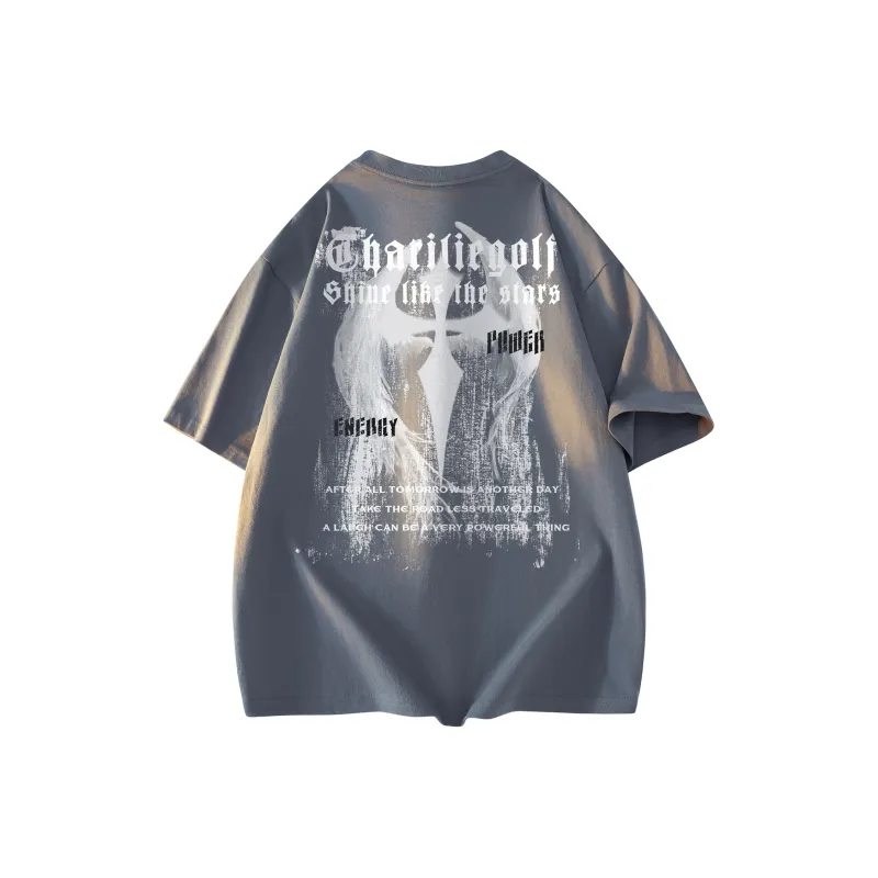 CHARLIE GOLF T Shirt Unisex Black-4