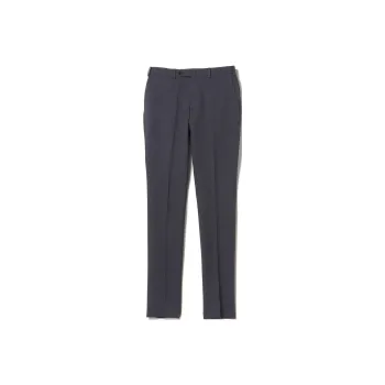 Beams Suit Trousers Men Blue