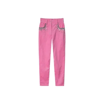 TCH Casual Pants Unisex Pink