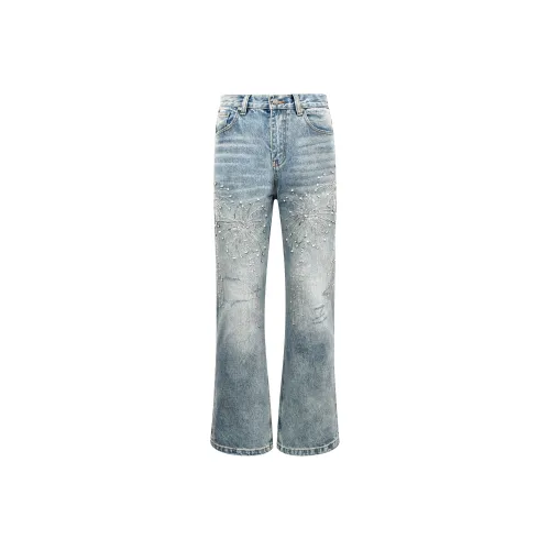 BIRTH OF ROYAL CHILD Jeans Unisex Blue