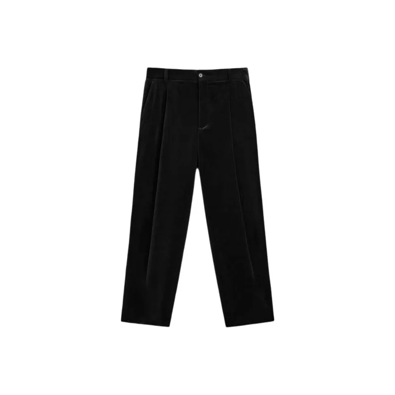ZARA Casual Pants Men Black-0