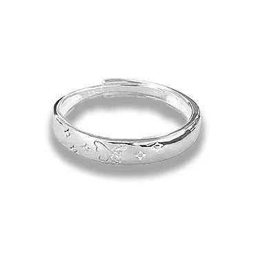 Datang Guoding S925 Silver Rings Unisex-2