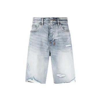 Ksubi Denim Shorts Men Blue