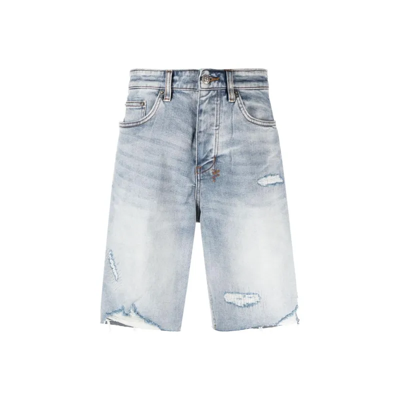 Ksubi Denim Shorts Men Blue-0