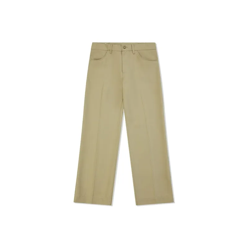 Crying Center Casual Pants Unisex Khaki-0