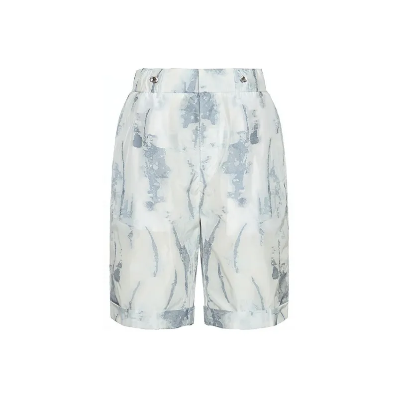 RARE Casual Shorts Men Blue-0
