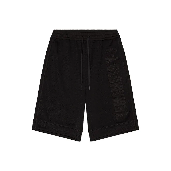 Y 3 Casual Shorts Unisex Black-0