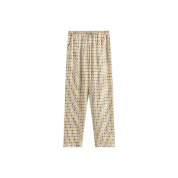 FENTENG Pajama Pants Women's Apricot