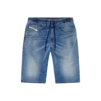 DIESEL Denim Shorts Men Blue