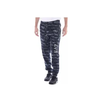 EMPORIO ARMANI EA7 Knitted Sweatpants Men's Gray