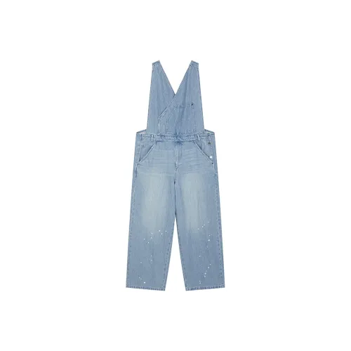 CROQUIS Overalls Men's 958 Denim Light Blue
