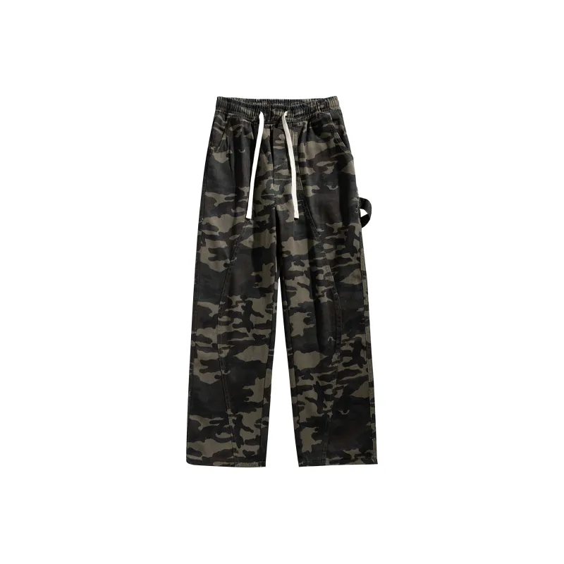 KM Casual Pants Unisex Camouflage-0