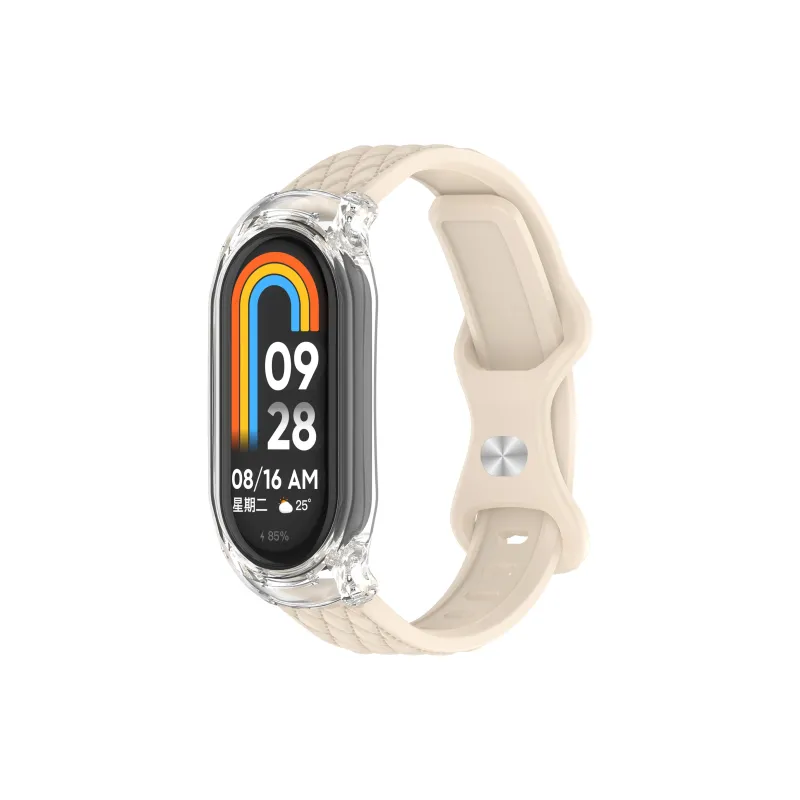 STEWPIGO Xiaomi Compatibility Watch Band Silicone Material-0