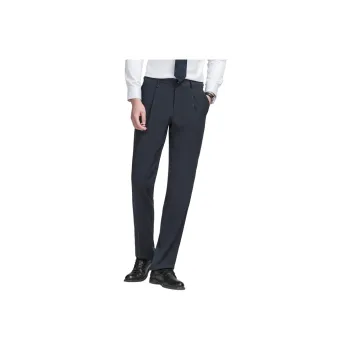 GOLDLION Suit Trouser Men's Gray Blue