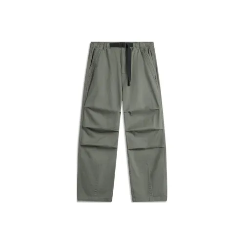 LiNing CF Tracing Casual Pants Men's Snail Smoky Green