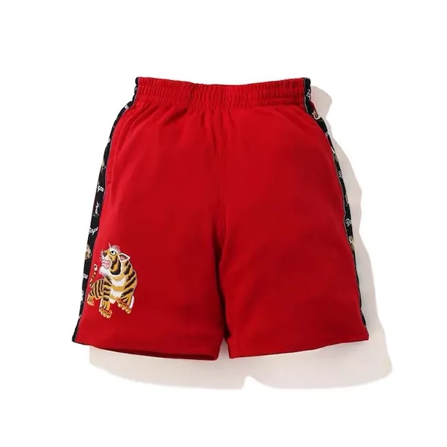 Bape Tiger Jersey Wide Shorts-0