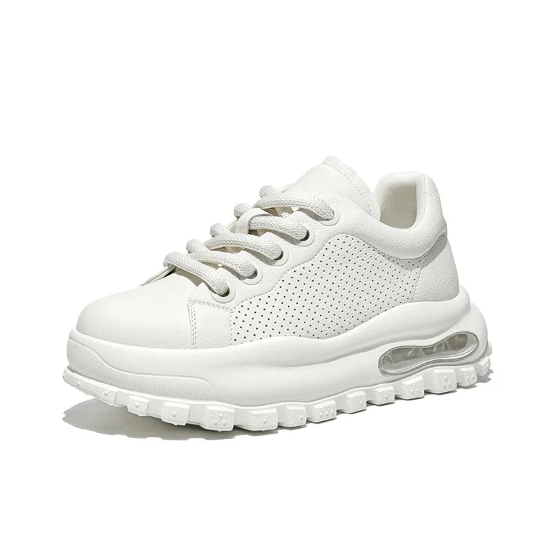 MOERBAI Marshmallow Breathable Height Increase Low Top Casual Shoes Men's-1