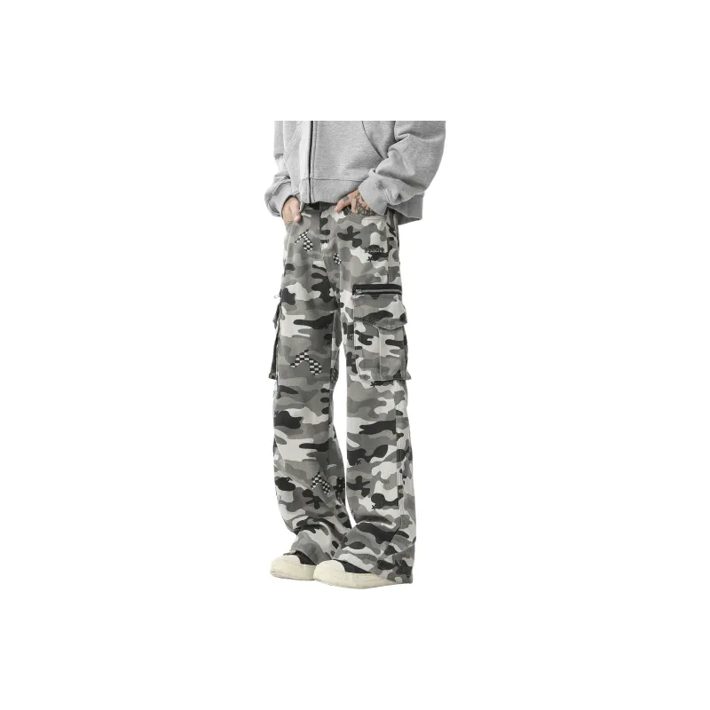 TBSM Cargo Pants Unisex Snow Camouflage-0