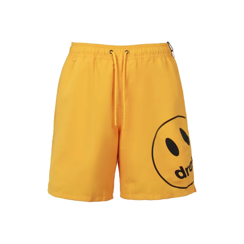 Drew House Smiley Collection Casual Shorts Unisex Gold-0