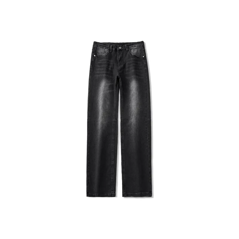 YooMore Jeans Unisex Black Gray Color-0
