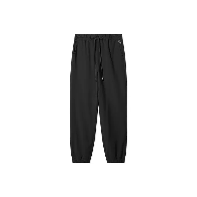 Cabbeen Casual Pants Men Coal Black 01-0