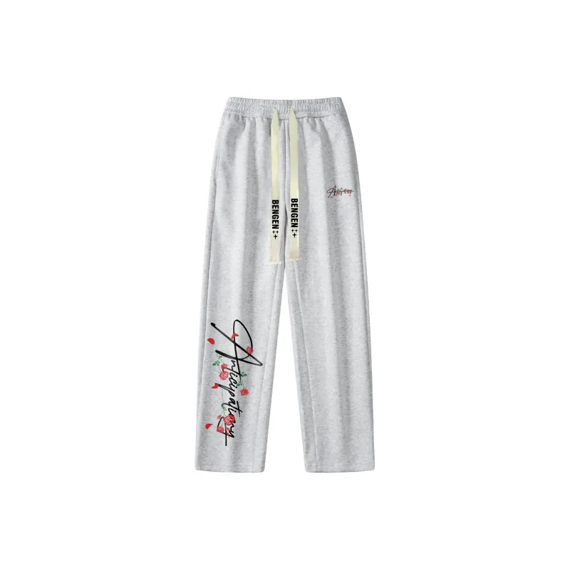 BENGEN Casual Pants Unisex-3