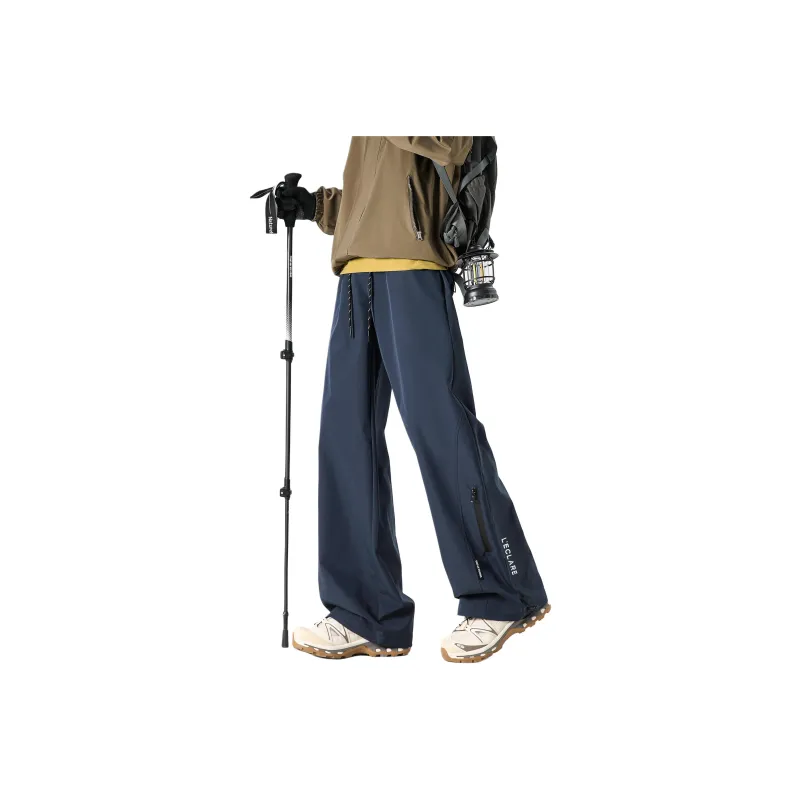 BLANC & ECLARE Slimming And Meat Blocking Cleanfit Lace Up Casual Pants Unisex-13