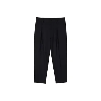 CROQUIS Casual Pants Unisex 001 Jet Black