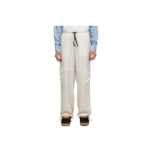 WALES BONNER Cargo Pants Men's White