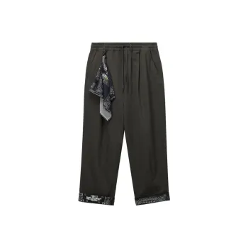 MUSIUM DIV Drawstring Straight-leg Trousers