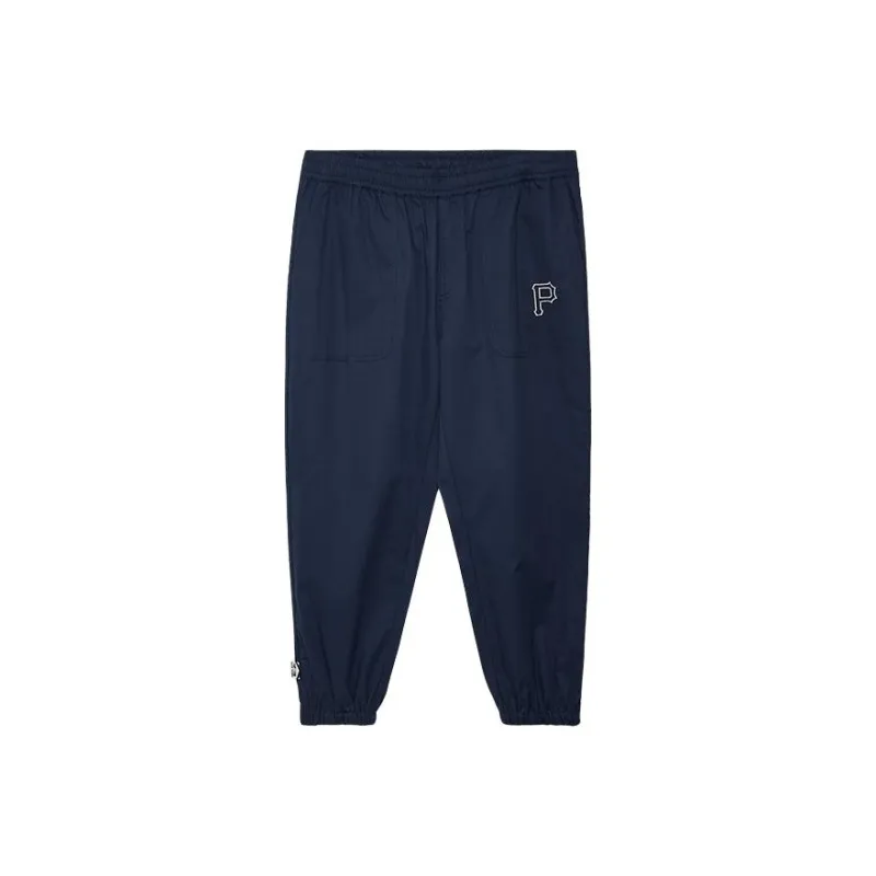 New Era x MLB SS24 Pittsburgh Pirates Skateboard Collection Casual Pants Unisex Navy Blue-0
