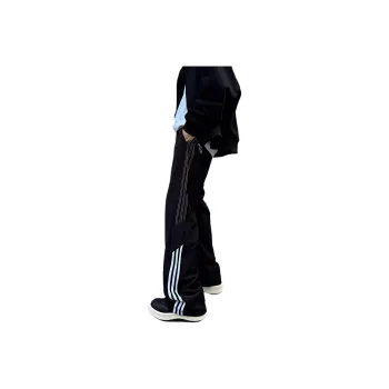 NEAR HERE Casual Pants Unisex Classic Black