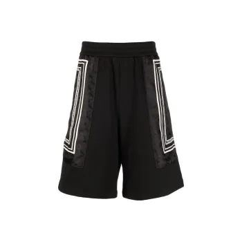 VERSACE La Greca Logo Printed Shorts