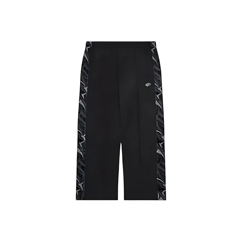 CLOT Black Thorn Series Knitted Sweatpants Unisex Black-0