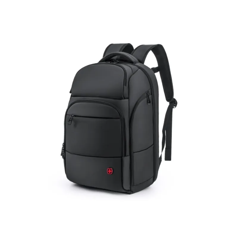 CROSSGEAR Fabric Backpack Regular Unisex Black-1