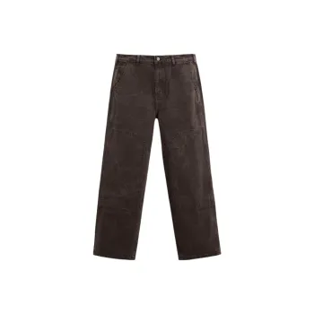 ZARA Casual Pants Men's Dark Brown