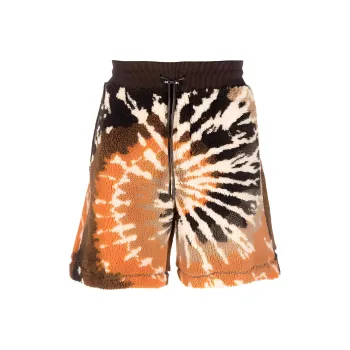 AMIRI Tie Dye Polar Fleece Shorts