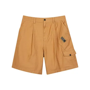 FOSS Cargo Shorts Unisex Tan