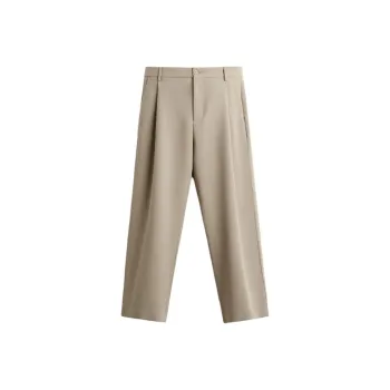 ZARA Casual Pants Men's Light Brown Yellow