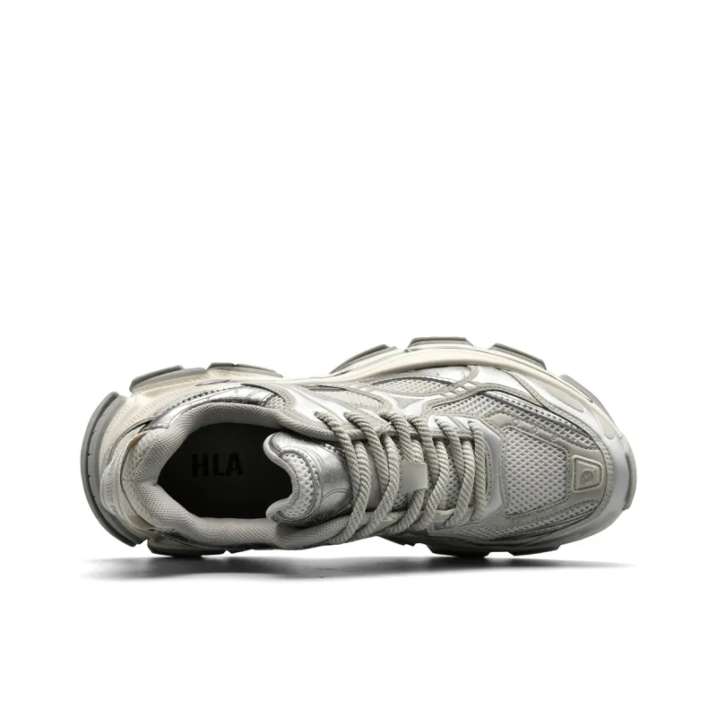 HLA Three body Low Top Chunky Sneakers Men's-7