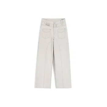 WOLF CODE Cargo Pants Unisex Apricot