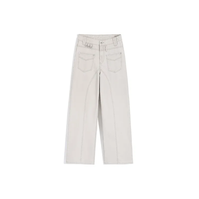 WOLF CODE Cargo Pants Unisex Apricot-0