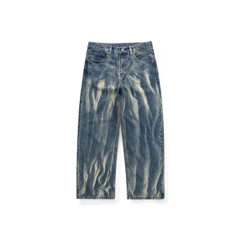 COMXZ Jeans Unisex Vintage Blue