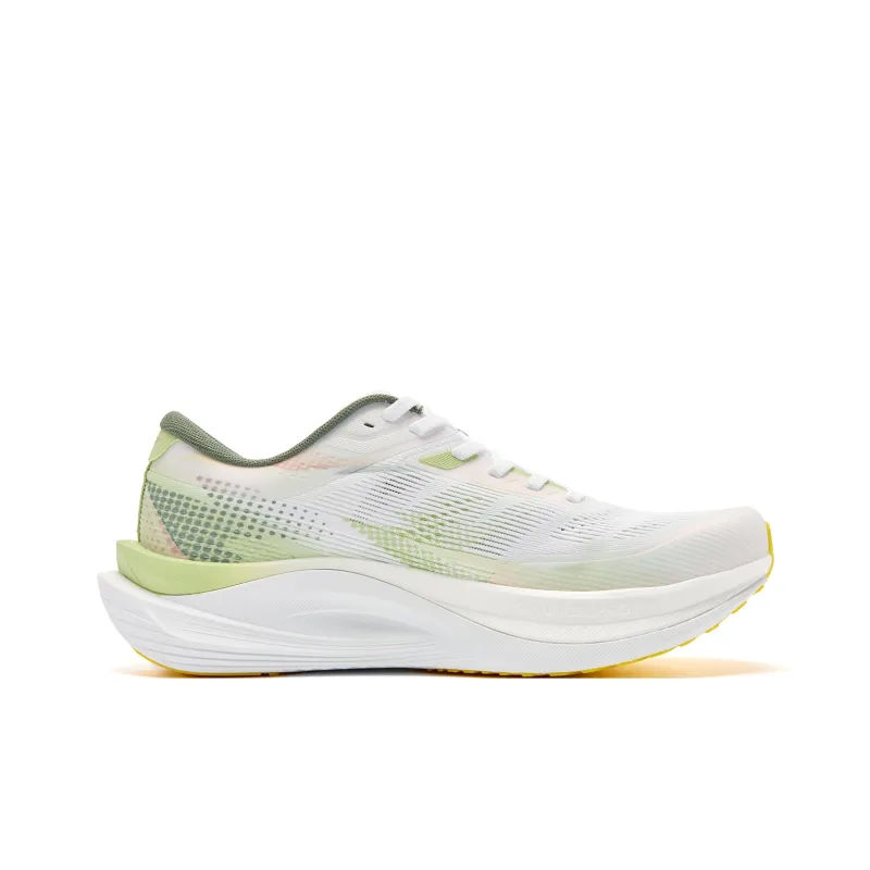 QIAODAN Phantom 2.0 Running Shoes Men Low Top Jordan White Artichoke Green Tea-1
