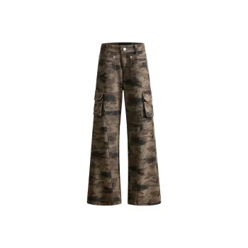 Ghost Mask Casual Pants Unisex Camouflage
