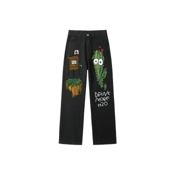 AFTER SCHOOL SPECIAL Jeans Unisex Black