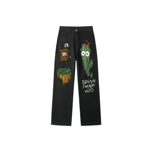 AFTER SCHOOL SPECIAL Jeans Unisex Black