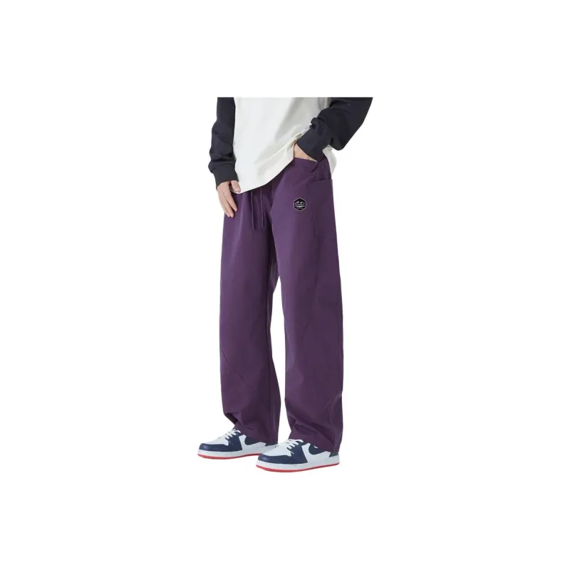 Caramella Casual Pants Unisex Black-15