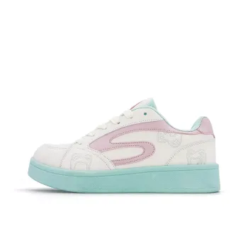 ALI THE FOX Skateboard Shoes Women's Low Top Mint Green